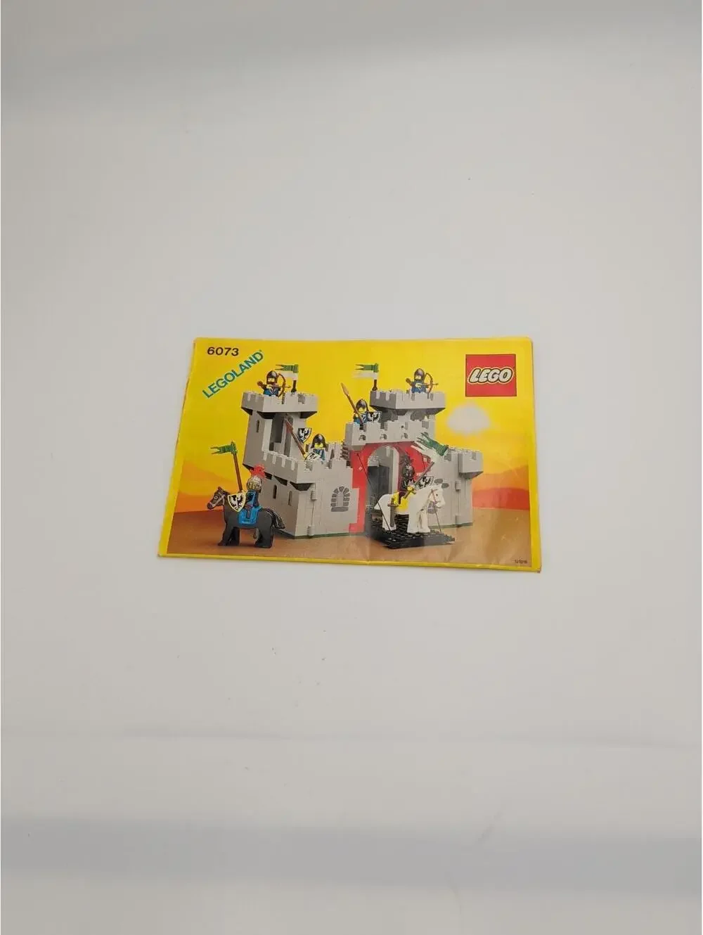 Lego Castle Black Knight's Castle (6073) Instruction Booklet Only (See Pics)